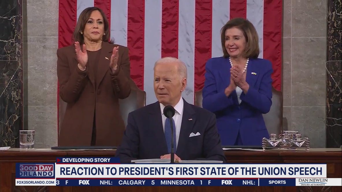 Reaction to President Biden's first State of the Union speech